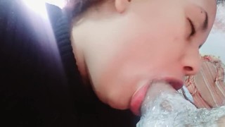 Miniatura filmu rolling my juicymouth to the bottom of the hardcock,sucking to the stem until explodes your creampie