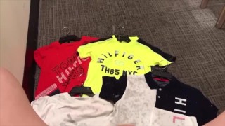 Miniatura filmu Filthy Asian Slut double penetrated & squirted in a mall fitting room INTENSE ORGASM