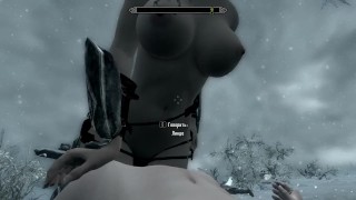 Miniatura filmu Lesbian sex in the snow in Skyrim Full version