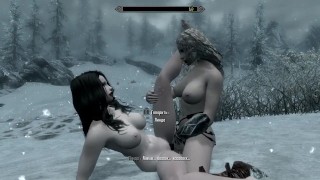 Miniatura filmu Continuation of lesbian sex in cold Skyrim