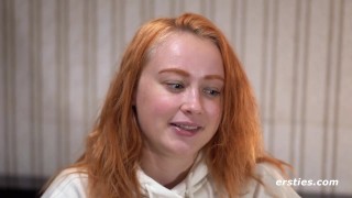 Miniatura filmu Ersties - Amateur Redhead Babe Fingers Herself Outdoors