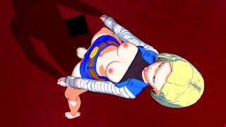 Miniatura filmu DBZ - Android 18 Footjob and Standing Creampie (3D Hentai)