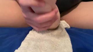 Miniatura filmu Uncensored masturbation with big dick using toy 2nd match 3/18