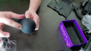 Miniatura filmu UTIMI Anal Vibrator Sex Toy Inflatable Butt Plug Unboxing
