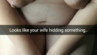 Miniatura filmu Looks like your wife is hiding her unprotected creampie from you! [Cuckold. Snapchat]