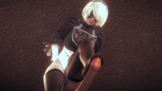 Miniatura filmu Nier automata 2B does tremendous footjob with her stockings