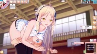 Miniatura filmu 【エロゲーコイカツ！】爆乳高飛車jk「姫菜(オリキャラ)」のおっぱい揉みまくりH！(巨乳アニメ3DCG動画)[Hentai Game Koikatsu! ](Anime 3DCG video)