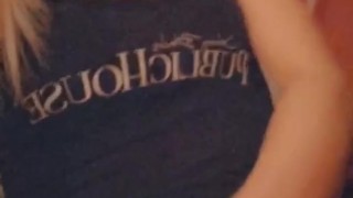 Miniatura filmu Petite sexy blonde tight wet pussy fingering solo masturbation eye contact hot small tits