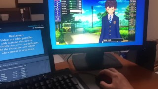 Miniatura filmu 【エロゲーコイカツ！】金髪爆乳強気「柚季(オリキャラ)」のおっぱい揉みまくりH！(巨乳アニメ3DCG動画)[Hentai Game Koikatsu! ](Anime 3DCG video)