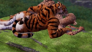 Miniatura filmu Ловля кота FURRY porno of lesbians