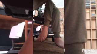 Miniatura filmu my feet while working from home