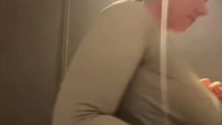 Miniatura filmu Anal fuck in the toilet. Fingering pussy. A passerby saw me jerking off!