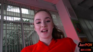Miniatura filmu POV anal medium boobs babe talks dirty while anally banged