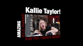 Miniatura filmu Kallie Taylor teases and jerks Mister POV in this point-of-view hand job video called Kallie's Big Problem!