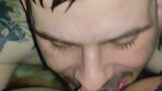 Miniatura filmu Licking feet and pussy in nylons