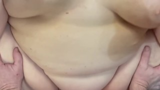Miniatura filmu Fucking Busty Chubby Hairy Fat White Pussy Giving Her A Cumshot Creampie