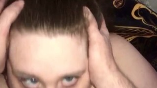 Miniatura filmu POV face fucking blue eyed PAWG, cover my tongue with your thick cum