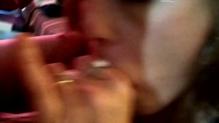 Miniatura filmu Pov fucking pretty girl's face sensual licking and slowly tasting cock