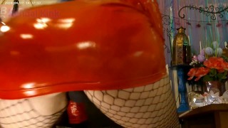 Miniatura filmu 4K HD POV Latex Dominatrix SPH FaceSitting Thick Arab Ass Worship JOI Slomo Latex Ass worship Edging