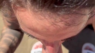Miniatura filmu Blowjob On The Nudist Beach😏🥵