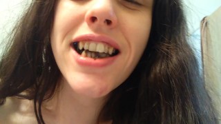 Miniatura filmu Nasty Full Horror Fetish Black Oil Looking COFFEE SPIT PLAY FETISH VIDEO @ ManyVids PinkMoonLust