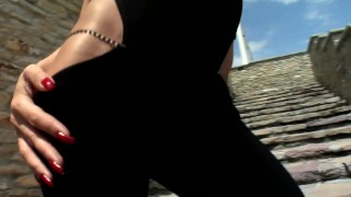 Miniatura filmu Alisha Sweet EURO Anal Creampie with Lauro Giotto Outdoor, Brunette, Natural, Small tits, Teaser#1