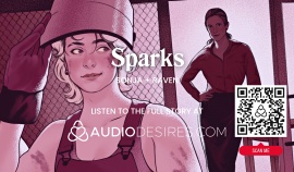 Miniatura filmu asmr audio porn: masc lesbian welder catches you rubbing your pussy at work