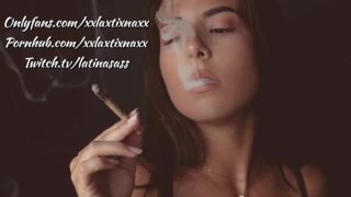 Miniatura filmu Horny Latina Strips Red Fishnets