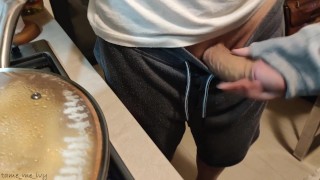 Miniatura filmu Handjob by cute girlfriend while cooking fries(full vid on my 0nlyfans/ManyVids)